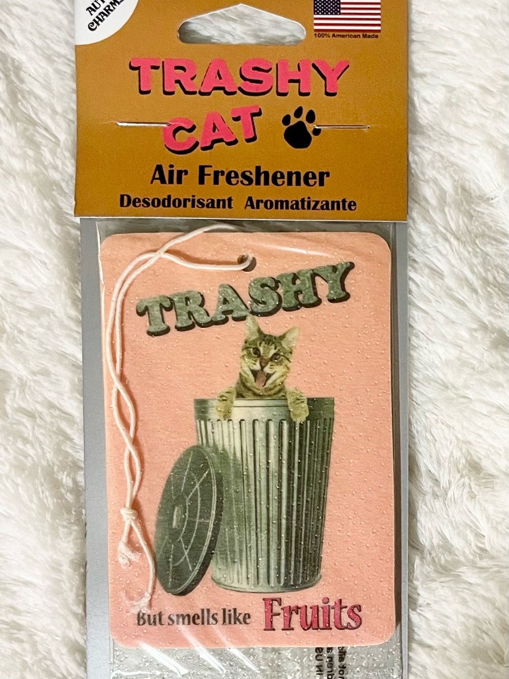 Trashy Cat Fruits Air Freshener